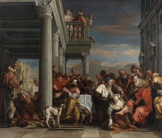 Der Christus im Haus des Simon dem Pharisäer - Giovanni Battista Tiepolo — Ansicht des Kunstwerks