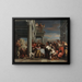 Der Christus im Haus des Simon dem Pharisäer - Giovanni Battista Tiepolo — gerahmtes Bild an der Wand