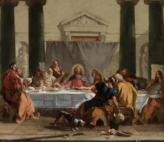 Das letzte Abendmahl - Giovanni Battista Tiepolo — Ansicht des Kunstwerks