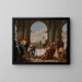 Der Bankett der Kleopatra - Giovanni Battista Tiepolo — gerahmtes Bild an der Wand