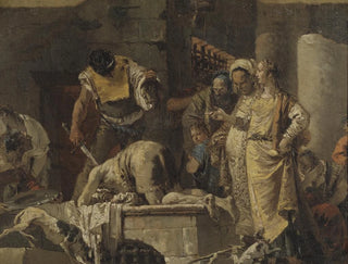 Die Enthauptung des heiligen Johannes des Täufers - Giovanni Battista Tiepolo — Ansicht des Kunstwerks