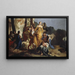 Die Entdeckung Moses - Giovanni Battista Tiepolo — gerahmtes Bild an der Wand