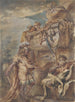 Alexandre am Grab von Kyros - Giovanni Benedetto Castiglione — Ansicht des Kunstwerks