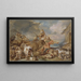 Noah führt die Tiere in die Arche - Giovanni Benedetto Castiglione — gerahmtes Bild an der Wand