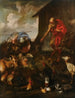 Die Tiere, die in die Arche Noah einsteigen - Giovanni Benedetto Castiglione — Ansicht des Kunstwerks