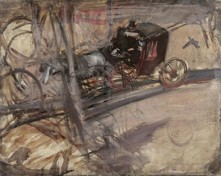 Der Kutscher - Giovanni Boldini — Ansicht des Kunstwerks
