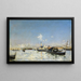 L'île de San Giorgio à Venise - Giovanni Boldini — gerahmtes Bild an der Wand