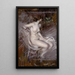 Perlfarbene sitzende junge Frau Gemälde - Giovanni Boldini — gerahmtes Bild an der Wand