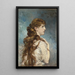 Portrait Harriet Valentine Crocker Alexander - Giovanni Boldini — gerahmtes Bild an der Wand