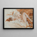 Dame allongée - Giovanni Boldini — gerahmtes Bild an der Wand
