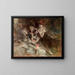 Die Ballkleid - Giovanni Boldini — gerahmtes Bild an der Wand