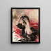 Eine Frau frisiert sich - Giovanni Boldini — gerahmtes Bild an der Wand
