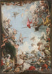 La Glorification de la famille Giustiniani - Giovanni Domenico Tiepolo — Ansicht des Kunstwerks
