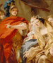 Die Frauen Darius' rufen die Gnade Alexanders an - Giovanni Domenico Tiepolo — Ansicht des Kunstwerks
