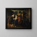 Die Heilige Familie mit Maria Magdalena - Giovanni Galizzi — gerahmtes Bild an der Wand