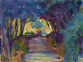 Sentier forestier - Giovanni Giacometti — Ansicht des Kunstwerks
