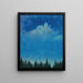 Mondschein - Giovanni Giacometti — gerahmtes Bild an der Wand