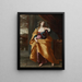 Die Bekehrung der heiligen Maria Magdalena - Giovanni Giacomo Semenza — gerahmtes Bild an der Wand