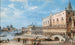 Venedig, die Riva degli Schiavoni mit dem Dogenpalast und Santa Maria della Salute im Hintergrund - Giovanni Grubacs — Ansicht des Kunstwerks