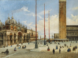 Ansicht von Venedig - Giovanni Grubacs — Ansicht des Kunstwerks