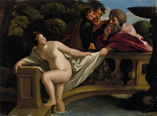 Susanne und die alten Männer - Giovanni Lanfranco — Ansicht des Kunstwerks