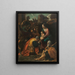 L'Adoration des Mages - Giovanni Lanfranco — gerahmtes Bild an der Wand