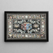 mit Wappen der Familie Witsen - Giovanni Leoni — gerahmtes Bild an der Wand
