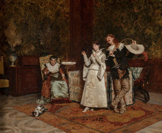 Blick auf die Katze - Giovanni Paolo Bedini — Ansicht des Kunstwerks