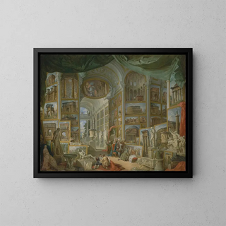 Rom antik - Giovanni Paolo Panini — gerahmtes Bild an der Wand