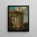 Le temple de Diane - Giovanni Paolo Panini — gerahmtes Bild an der Wand