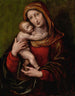 Jungfrau mit Kind - Giovanni Pietro Rizzi Pedrini — Ansicht des Kunstwerks
