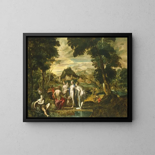 Der Urteil des Paris - Giovanni Sons — gerahmtes Bild an der Wand
