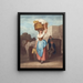Erdbeeren, scharlachrote Erdbeeren - Giovanni Vendramini — gerahmtes Bild an der Wand