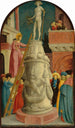 Sainte Apollonie zerstört eine heidnische Idol - Giovanni d'Alemagna — Ansicht des Kunstwerks