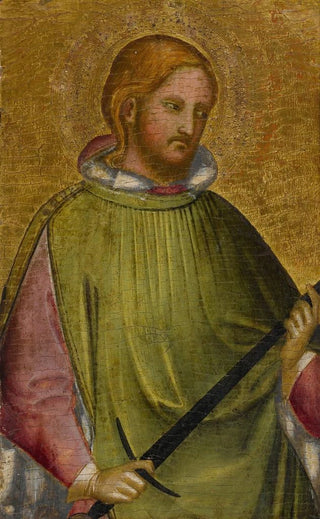 Giovanni di Bartolomeo Cristiani - St Martin holding his sword.webp