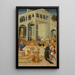 Die Kopfbild des Johannes des Täufers, präsentiert vor Herodes - Giovanni di Paolo — gerahmtes Bild an der Wand