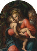 Die Heilige Familie - Girolamo da Carpi — Ansicht des Kunstwerks