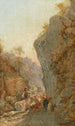 Berger mit Schafherde - Girolamo Gianni — Ansicht des Kunstwerks