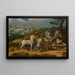 Rebecca am Brunnen - Girolamo da Treviso — gerahmtes Bild an der Wand