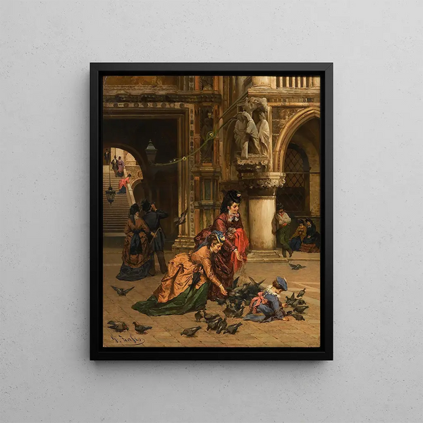 Giuliano Zasso - Auf der Piazza San Marco.webp