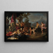 Bacchanale - Giulio Carpioni — gerahmtes Bild an der Wand