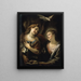 L'Annonciation - Giulio Cesare Procaccini — gerahmtes Bild an der Wand