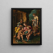 La Sainte Famille - Giulio Romano — gerahmtes Bild an der Wand
