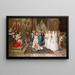 Der Hochzeit - Giulio Rosati — gerahmtes Bild an der Wand