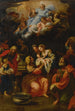 Die Geburt der Jungfrau - Giuseppe Bartolomeo Chiari — Ansicht des Kunstwerks