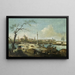 Caprice mit Blick auf Padua - Giuseppe Bernardino Bison — gerahmtes Bild an der Wand