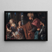 Esther vor Assuérus - Giuseppe Bonati — gerahmtes Bild an der Wand
