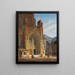 Kathedrale von Chartres - Giuseppe Canella — gerahmtes Bild an der Wand
