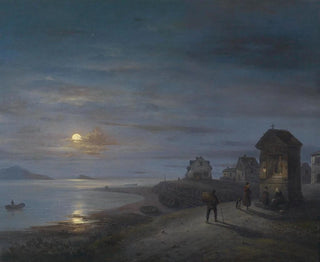 Küstenlandschaft - Giuseppe Canella — Ansicht des Kunstwerks