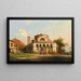Die Basilika von Torcello und Santa Fosca Torcello Venedig - Giuseppe Canella — gerahmtes Bild an der Wand